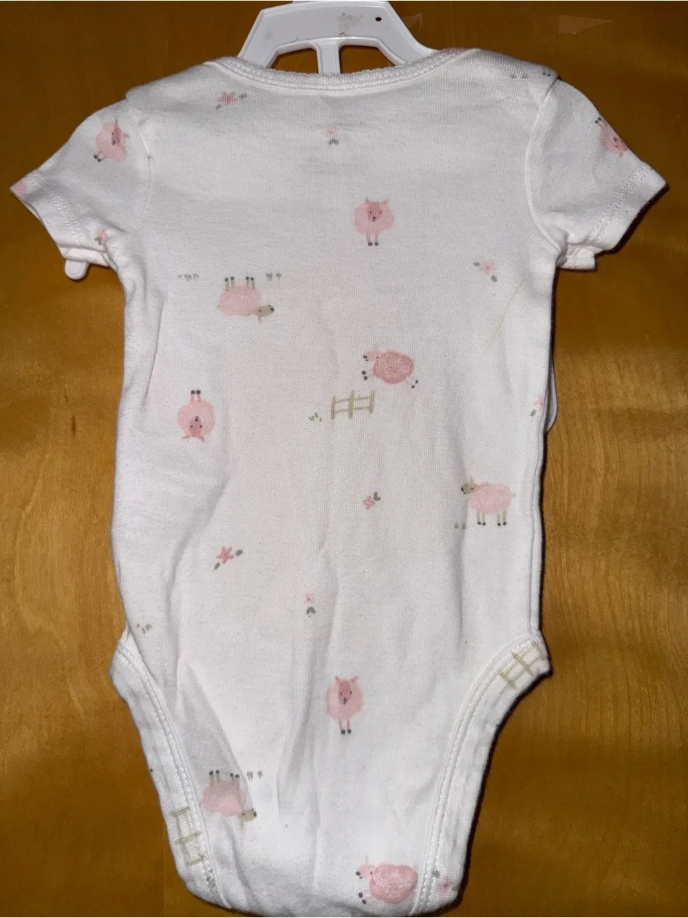 Carter's Pink Floral & Print Baby Short-Sleeve Bodysuits - 3-Pack